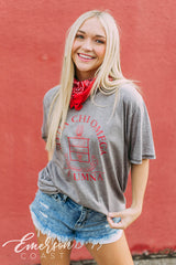 Alpha Chi Omega Alumna Acid Wash Tee