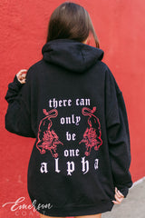 AXO There Can Only Be One Alpha Bid Day Hoodie