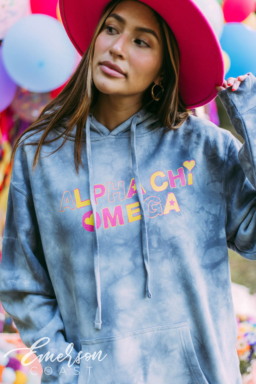 Alpha Chi Omega Silver Linings Hoodie