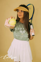 AXO Perfect Match Light Green Bid Day Tee