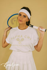 Alpha Chi The Perfect Match Bid Day Tee