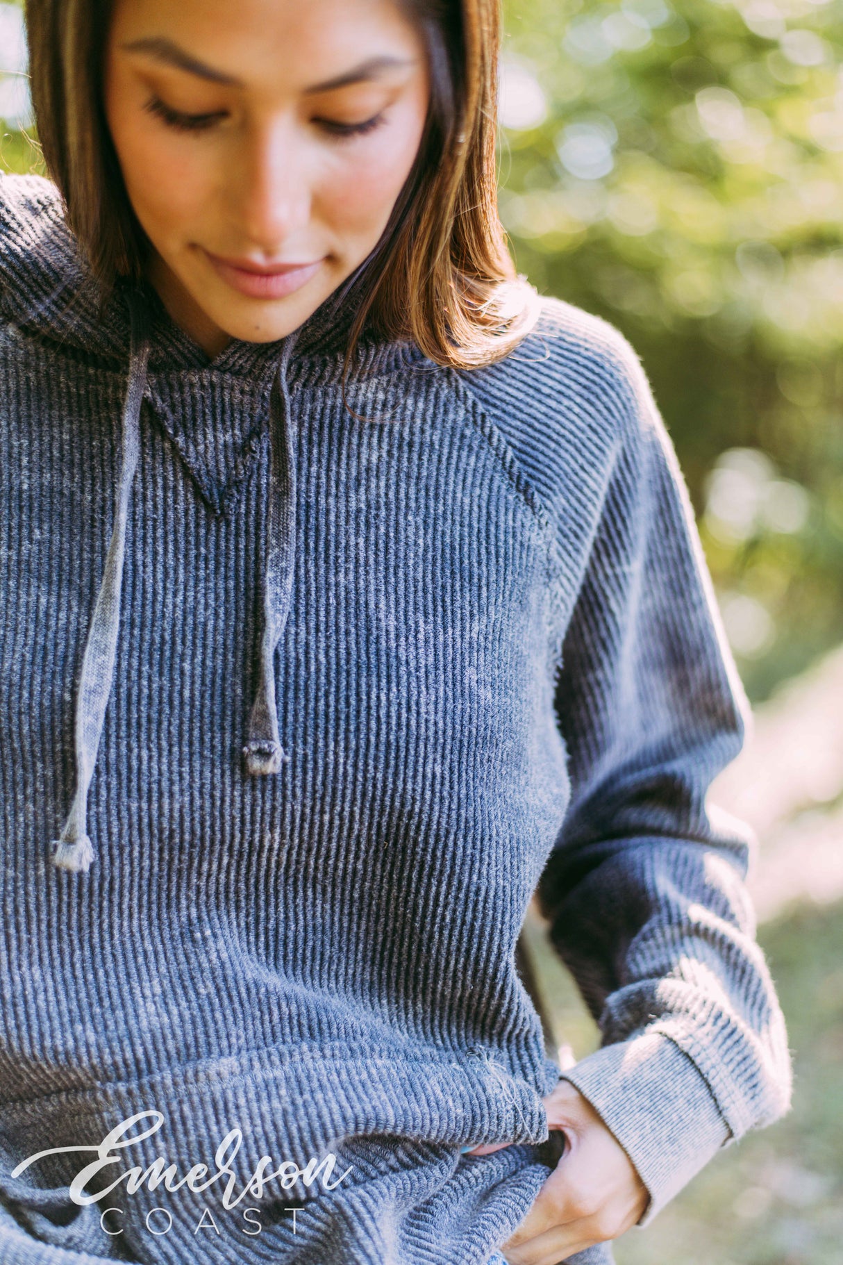 Delta Zeta Star Corduroy Hoodie