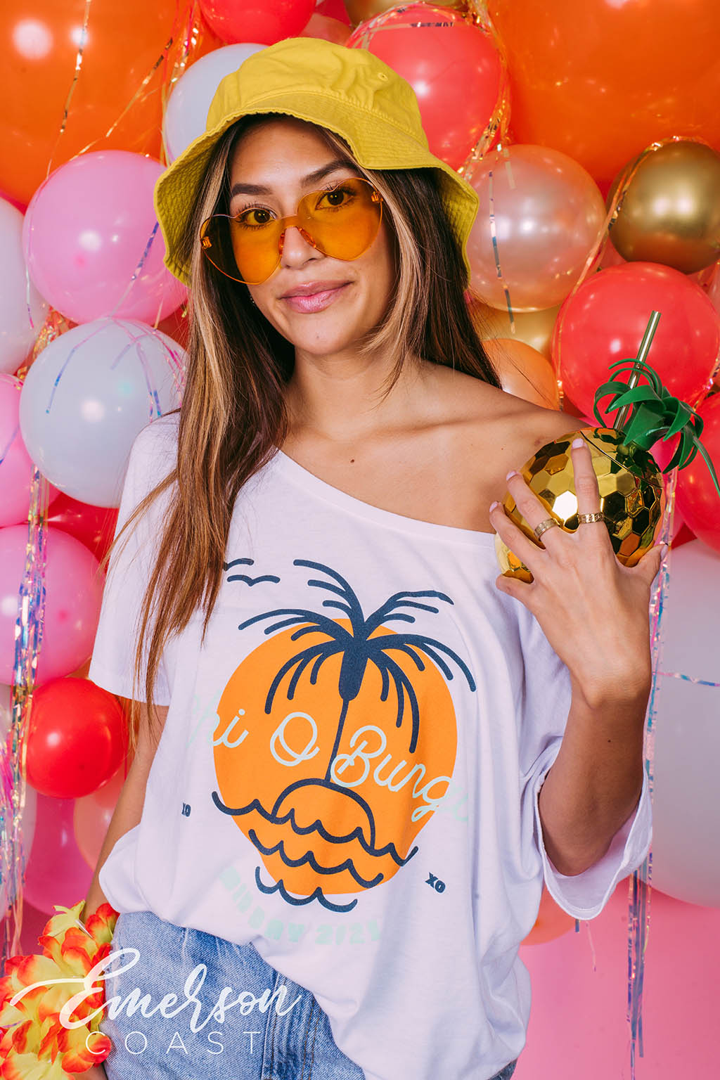 Chi O Bunga Bid Day Slouchy Tee