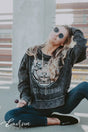 Chi Omega Tiger Corduroy Sweatshirt