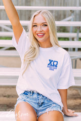 Chi Omega Dad's Weekend Jersey Tee