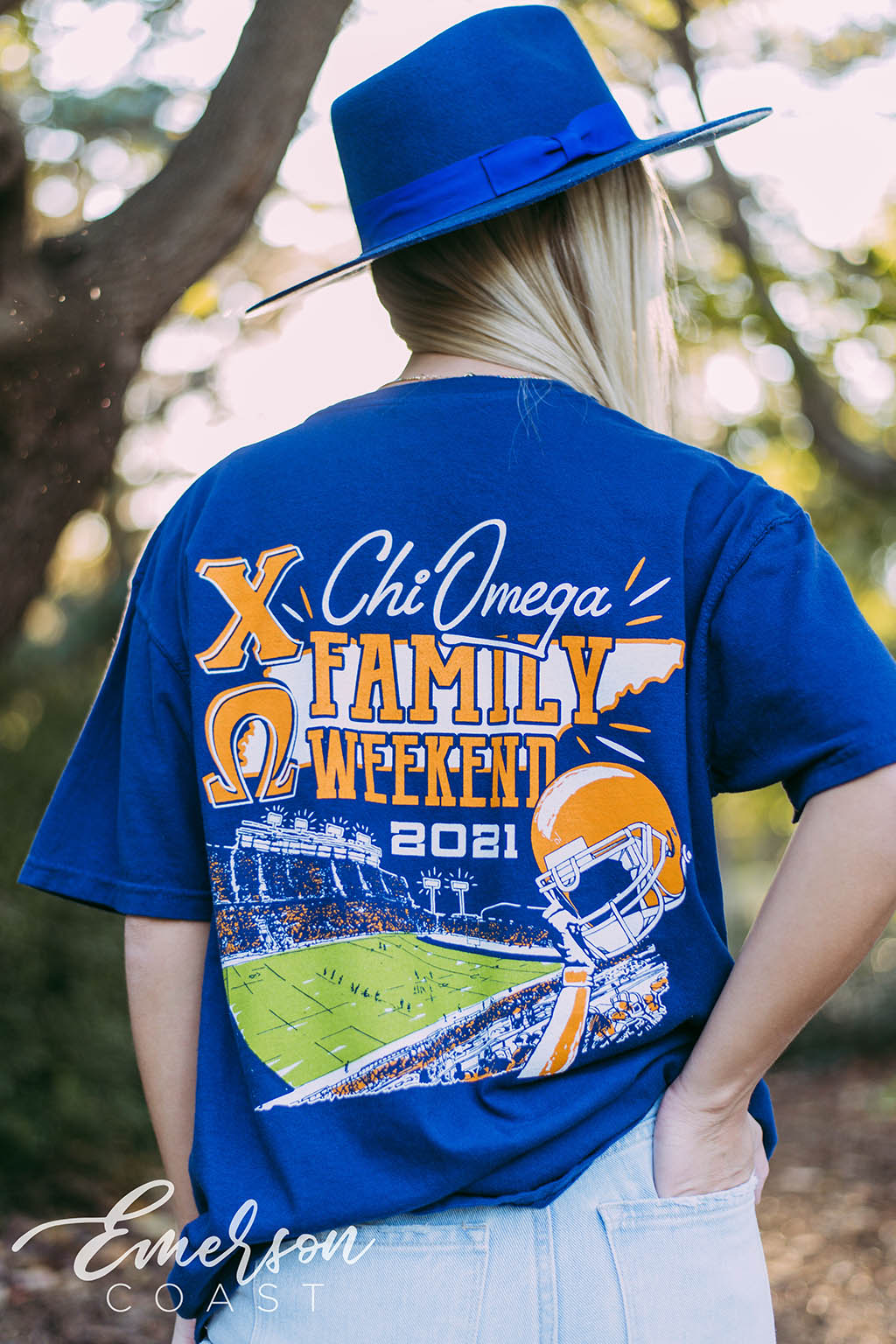 Chi Omega Family Weekend T-shirt