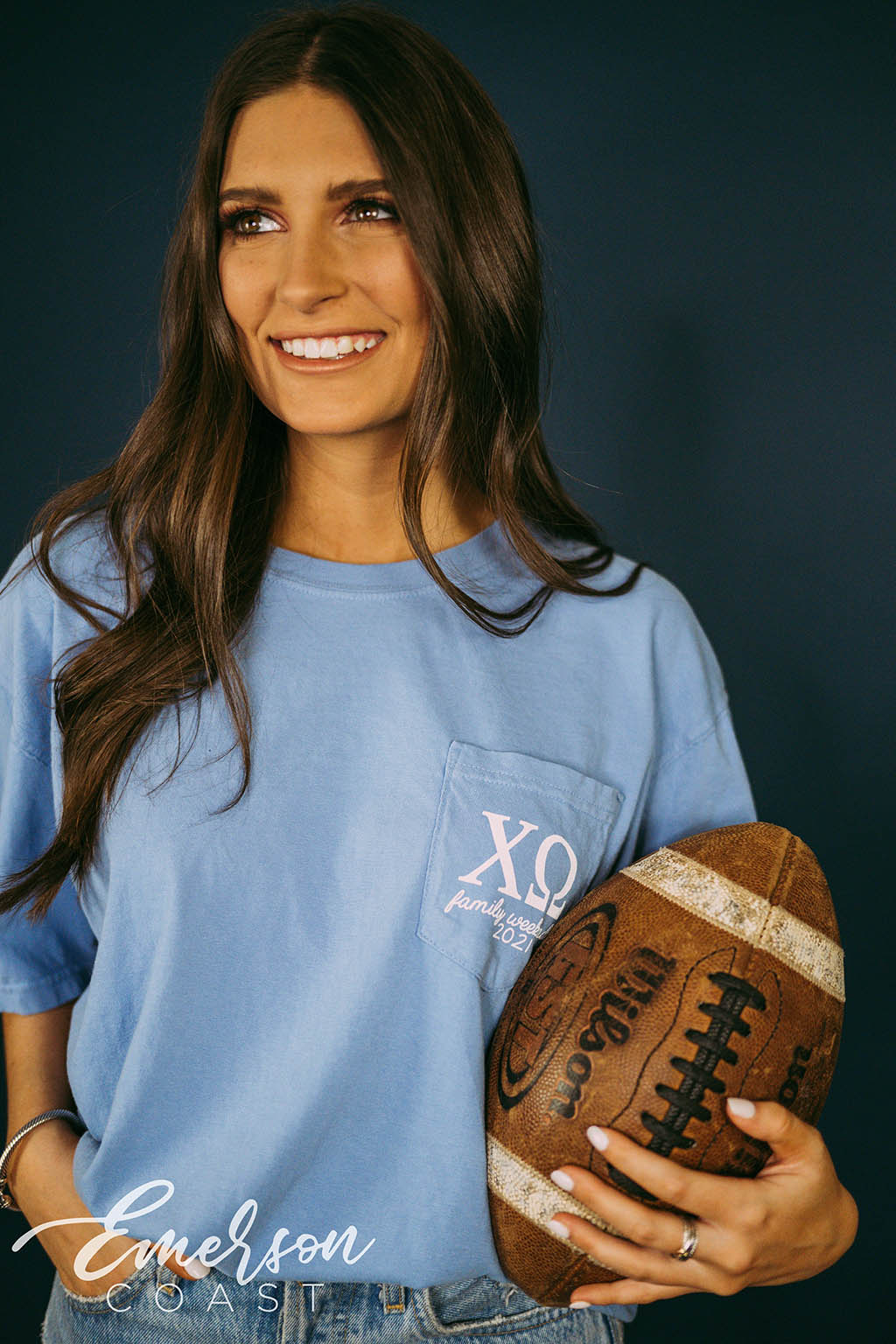 Chi Omega Map Family Weekend Tee