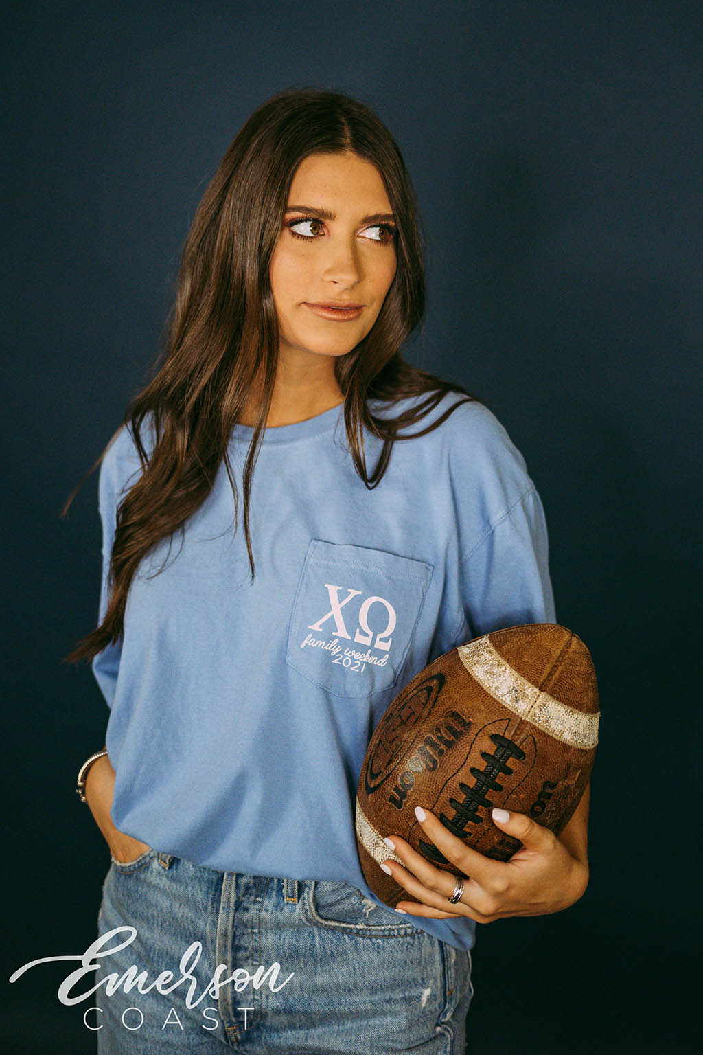 Chi Omega Map Family Weekend Tee