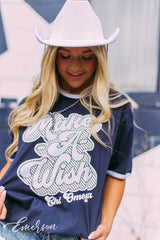 Chi Omega Make A Wish Jersey Tee