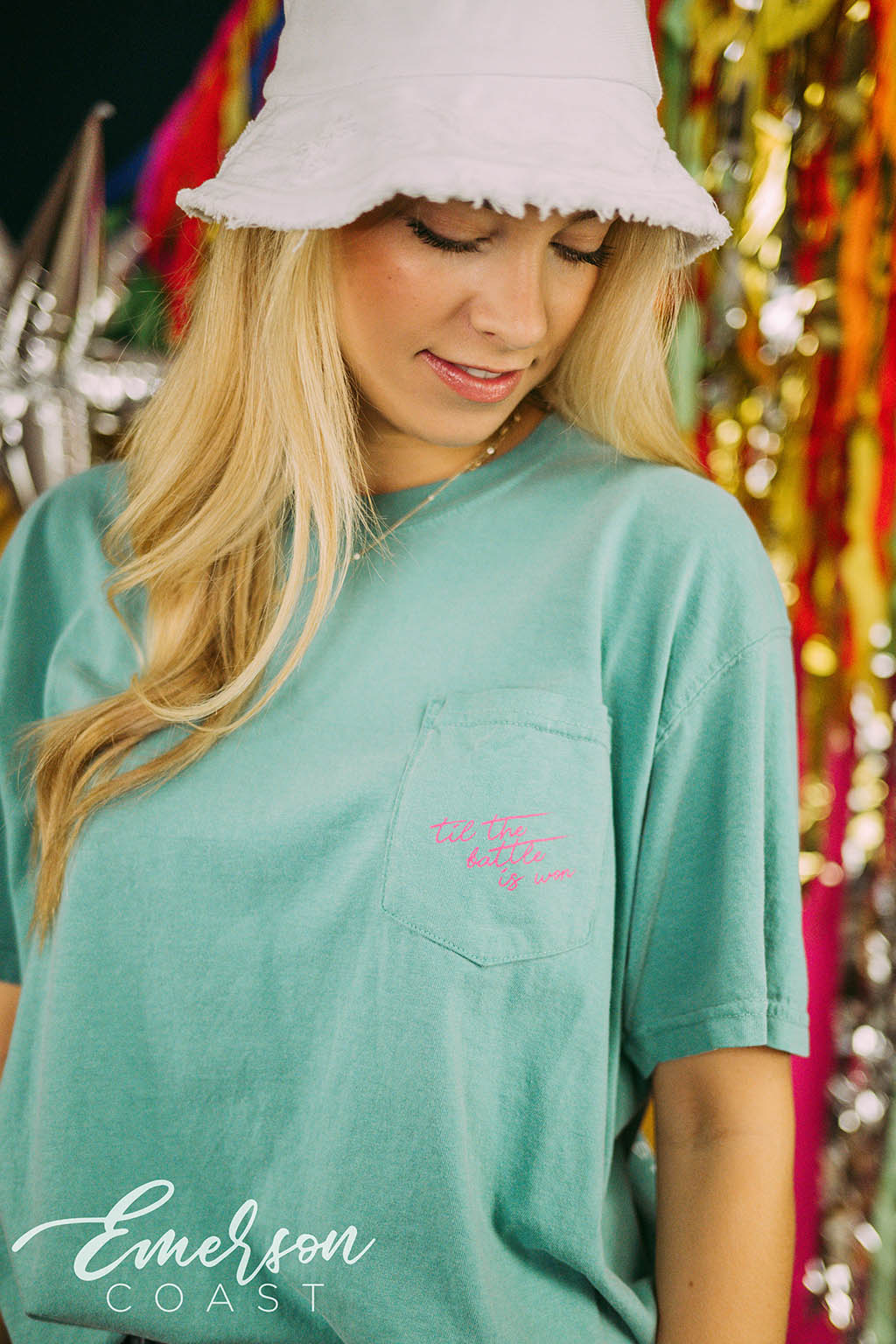 Chi Omega Philanthropy Dance Blue Tee