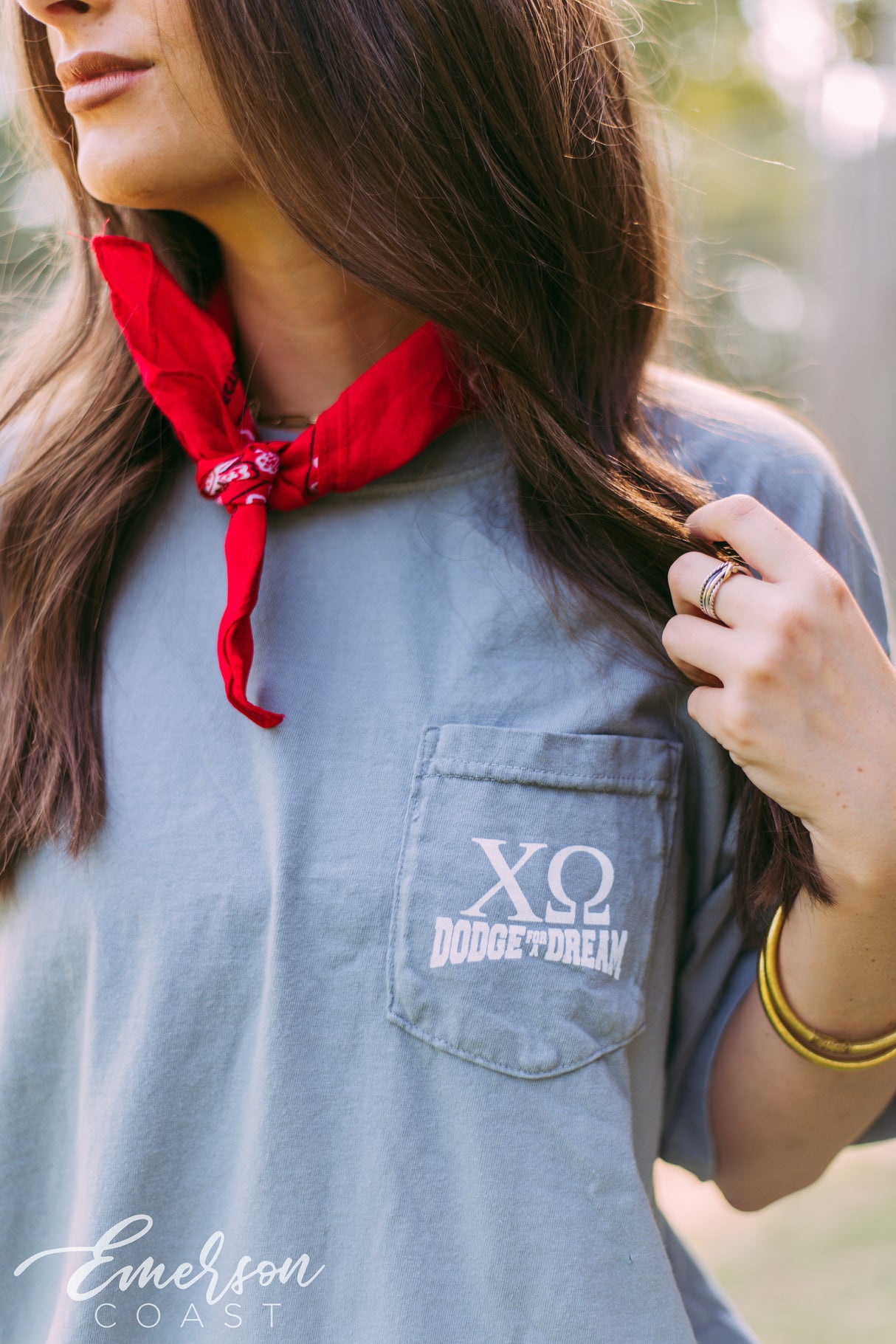 Chi O Dodge for A Dream Philanthropy Tee