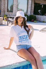 Chi Omega Philanthropy Notch Tee