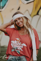 Chi Omega Spring Break Vacation Tshirt
