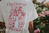 Chi Omega Floral Semi Formal T-shirt