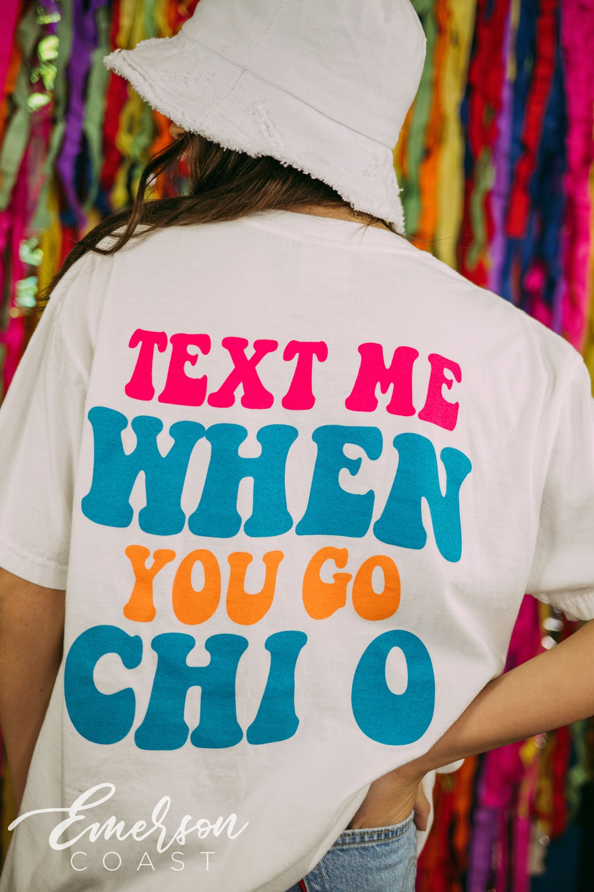 Text Me When You Go Chi O PR Tshirt