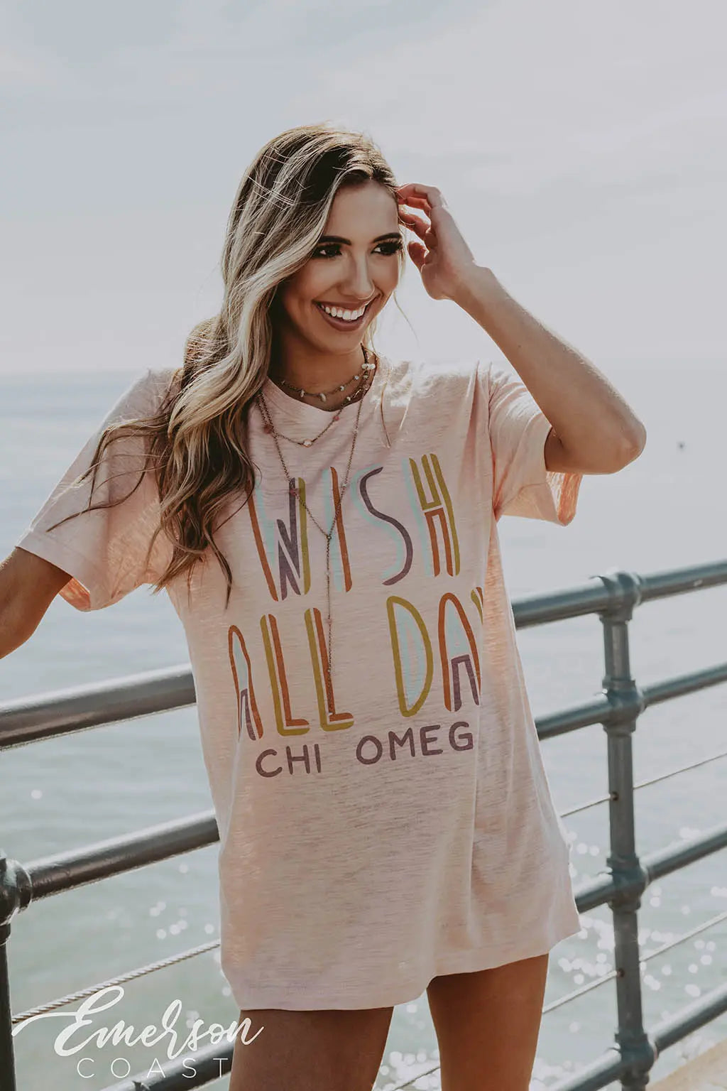 Chi Omega Wish All Day Tee