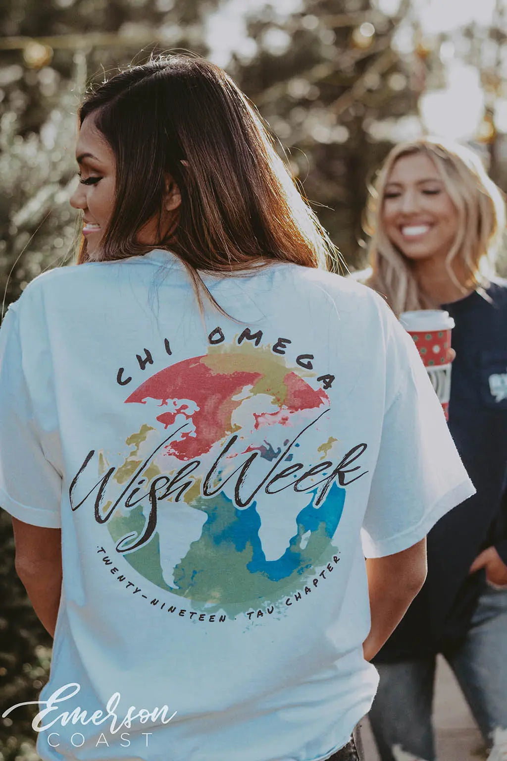 Chi Omega Wish Week Philanthropy Tee