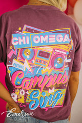 Chi Omega Campus Sing Tee