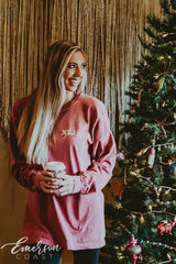 Chi O Owl Christmas Long Sleeve Tee