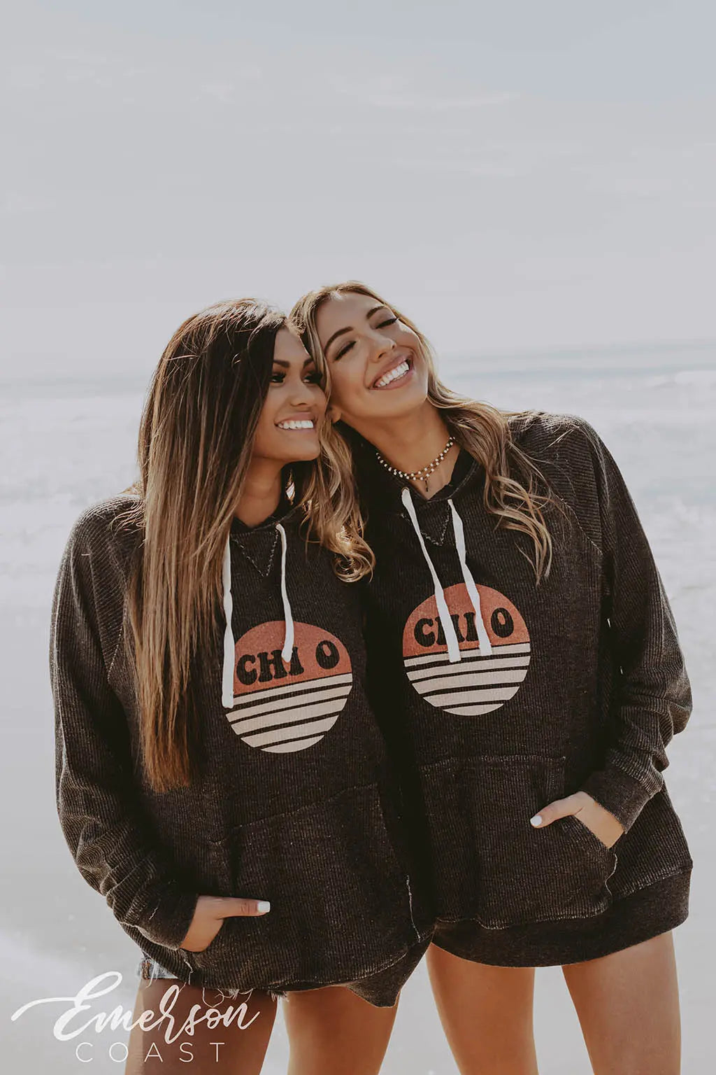 Chi Omega PR Corduroy Hoodie