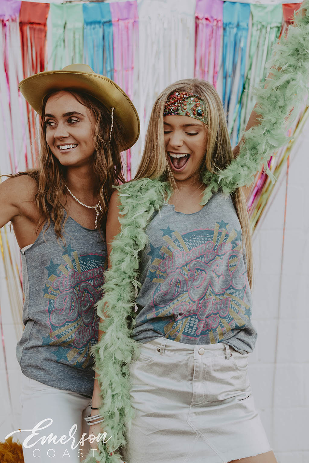 Chi Omega Disco Bid Day Tank