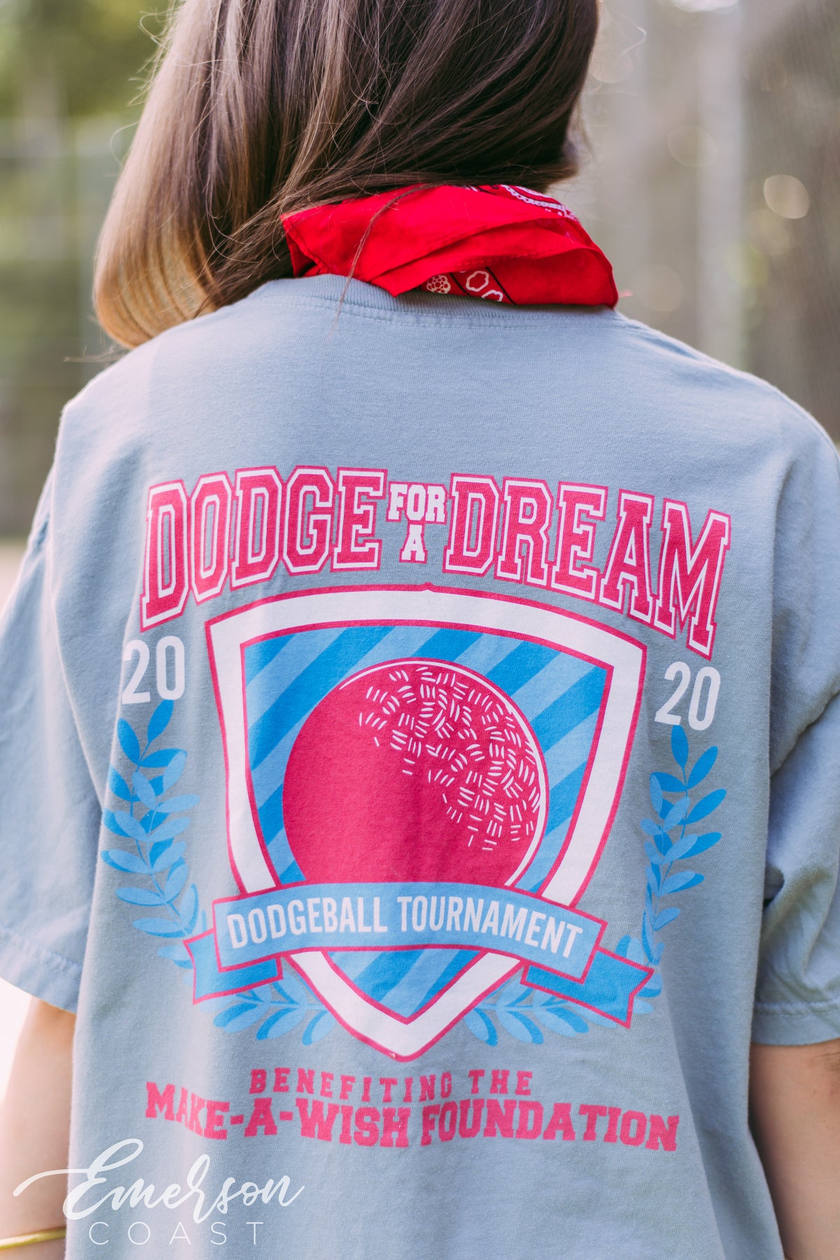 Chi O Dodge for A Dream Philanthropy Tee