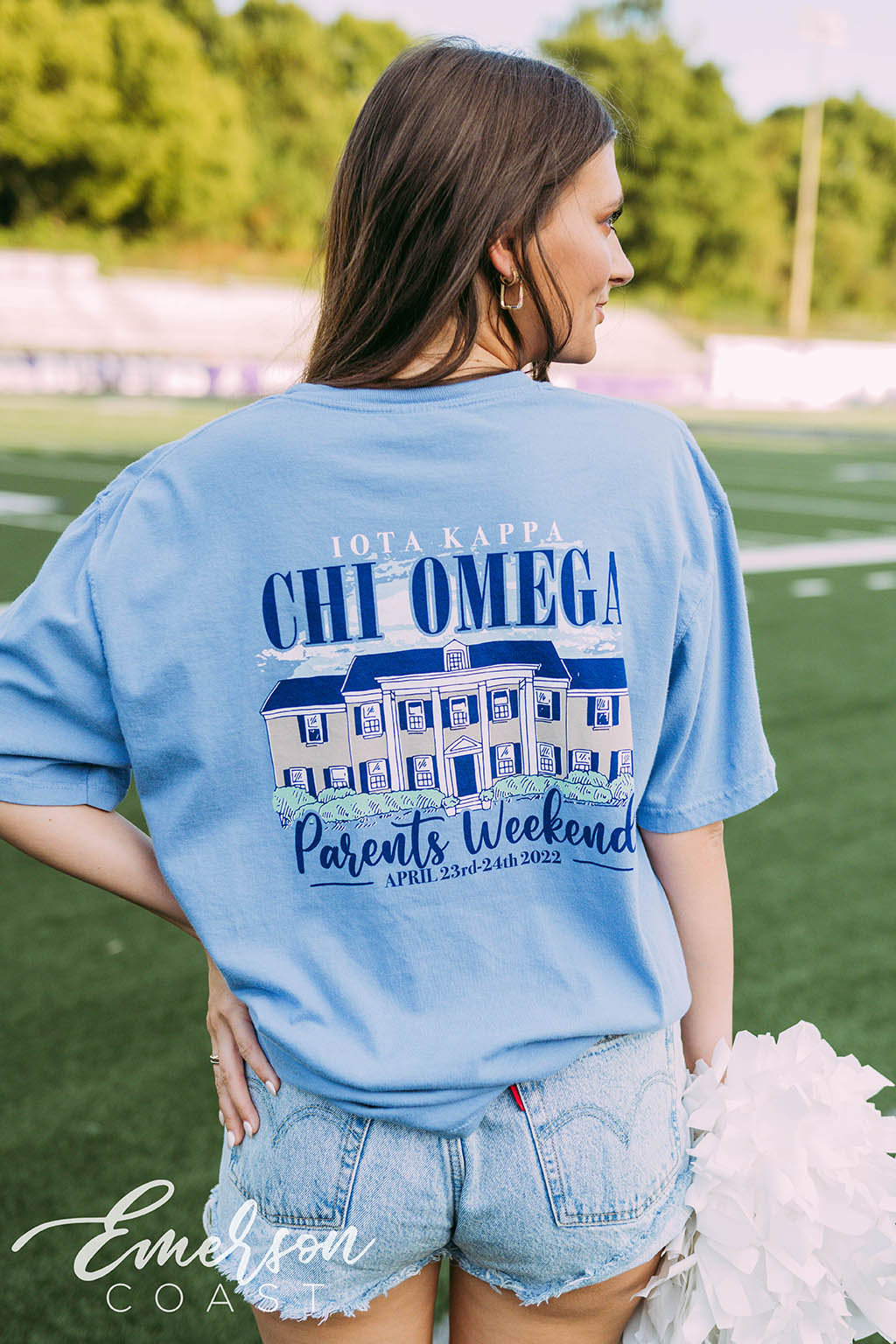 Chi Omega Parents Weekend Chapter House Tee