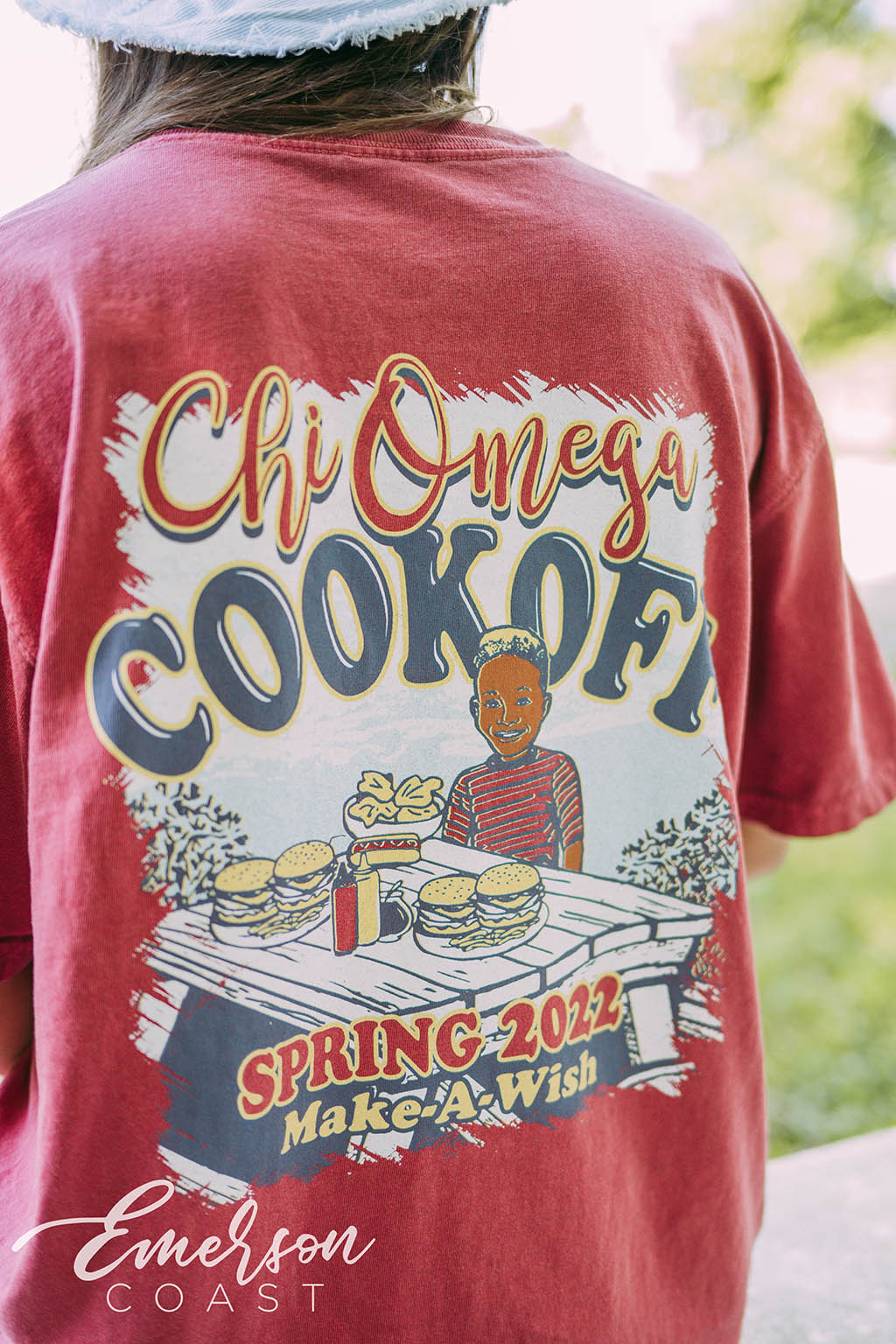 Chi Omega Philanthropy Cookoff Tee