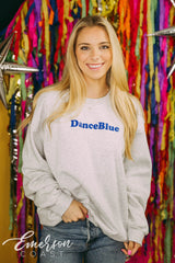 Chi Omega Philanthropy Dance Blue Crewneck