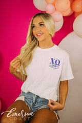 Chi Omega Philanthropy Waffles For Wishes Tee
