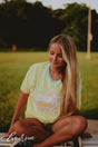 Chi Omega Pastel Ringer PR Tee