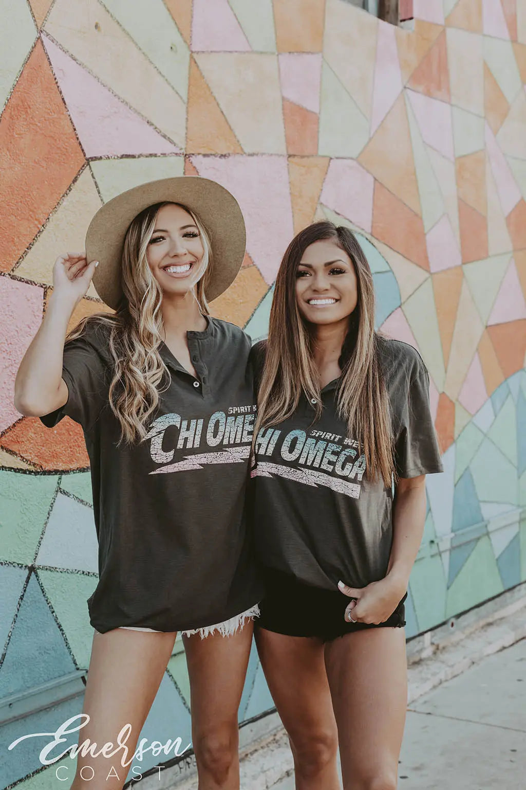 Chi Omega Spirit Week Henley