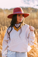 Chi Omega Subtle Sand Crewneck