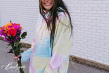 Delta Gamma Spring Tie Dye Corded Hoodie