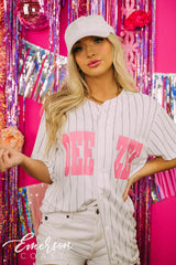 Delta Zeta Bid Day Simple Baseball Jersey
