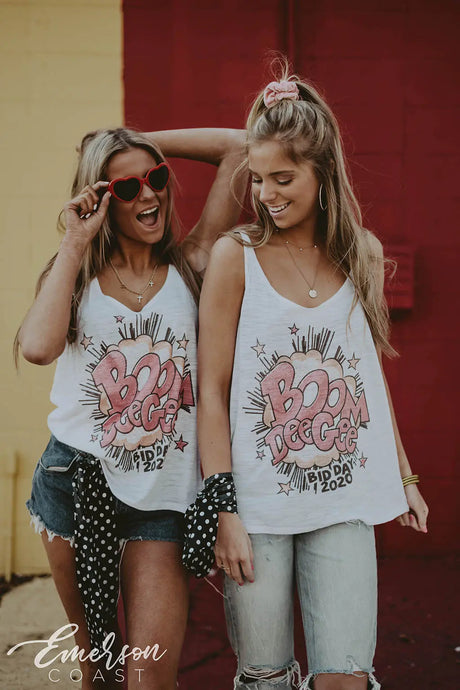 DeeGee Boom Bid Day Tank