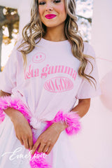 Delta Gamma PR Do Good Smiley Face Tee