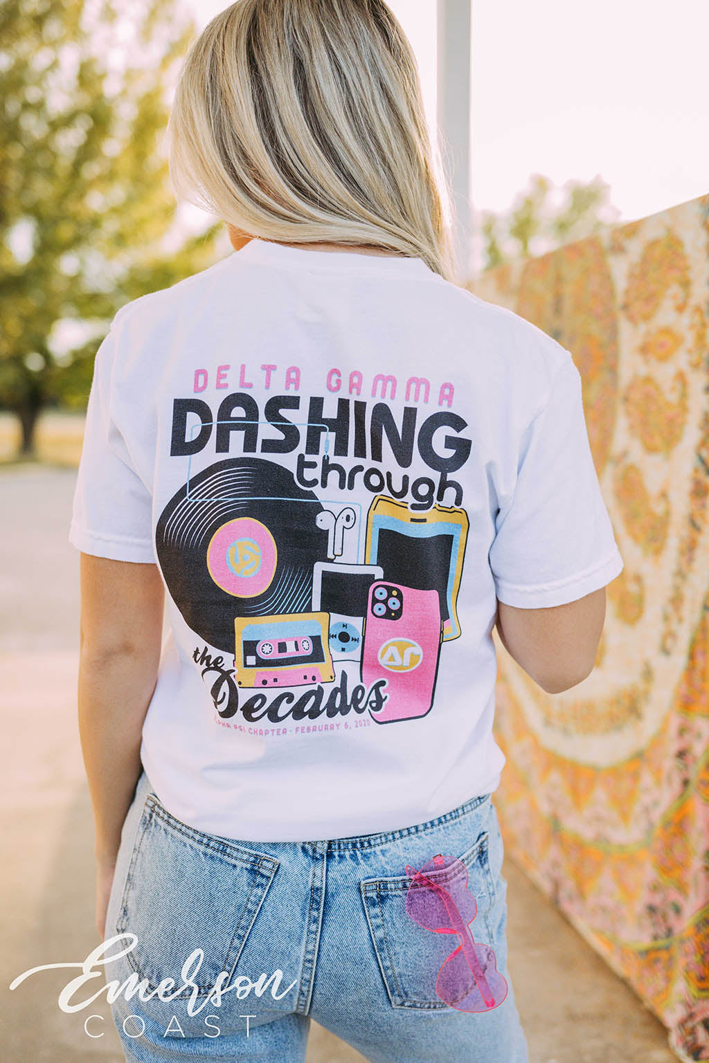 Delta Gamma Function Dashing Through The Decades Tee