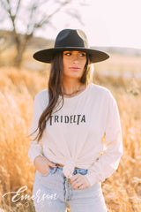 Tri Delta Beatles Long Sleeve Tshirt