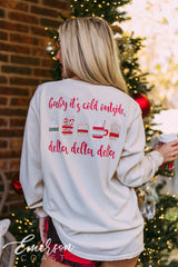 Delta Delta Delta Christmas Long Sleeve Tee
