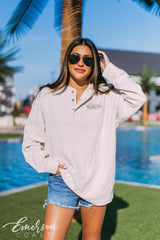 Tri Delta 1888 Oatmeal Henley