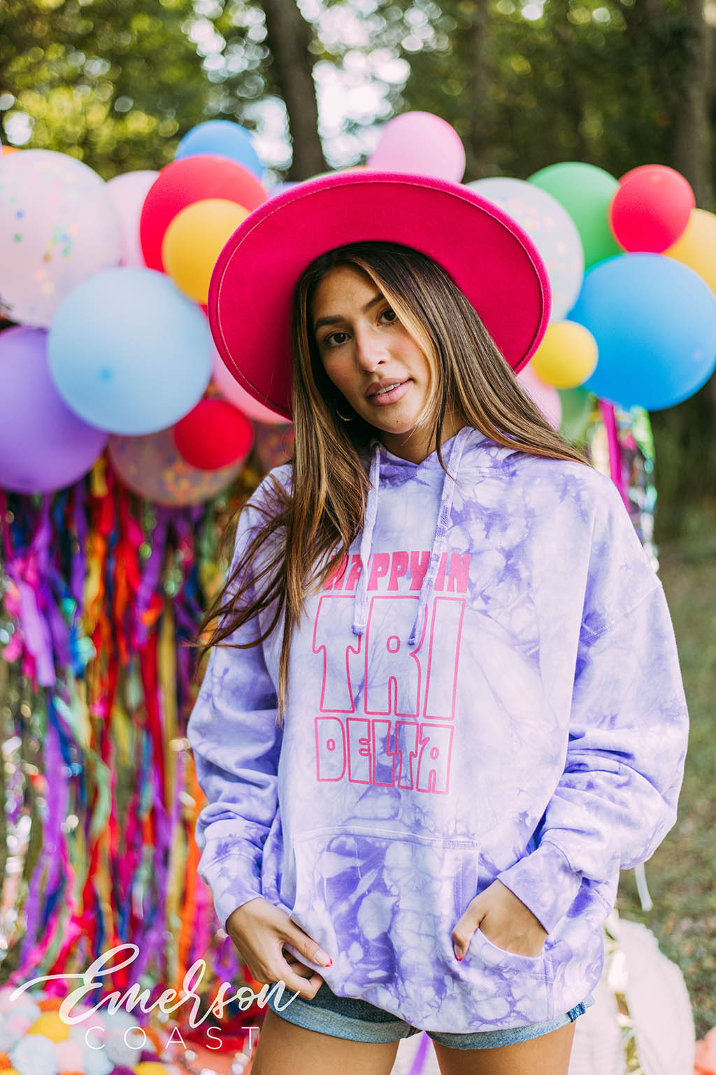 Tri Delta Lovin Lavender Hoodie
