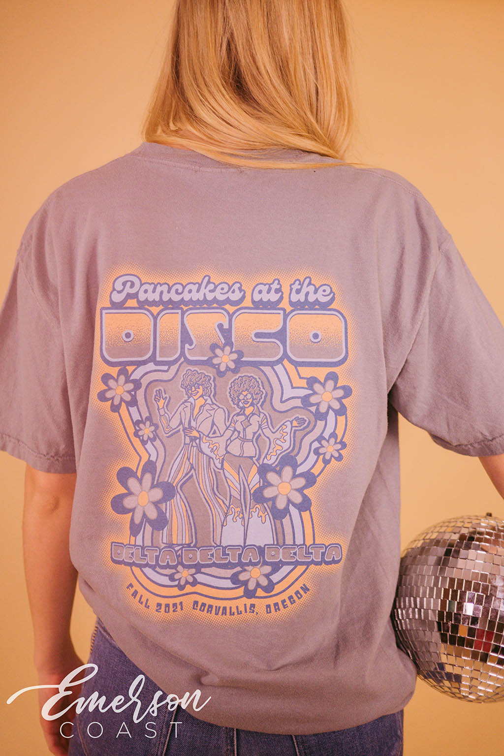 Delta Delta Delta Pancakes at the Disco Tee