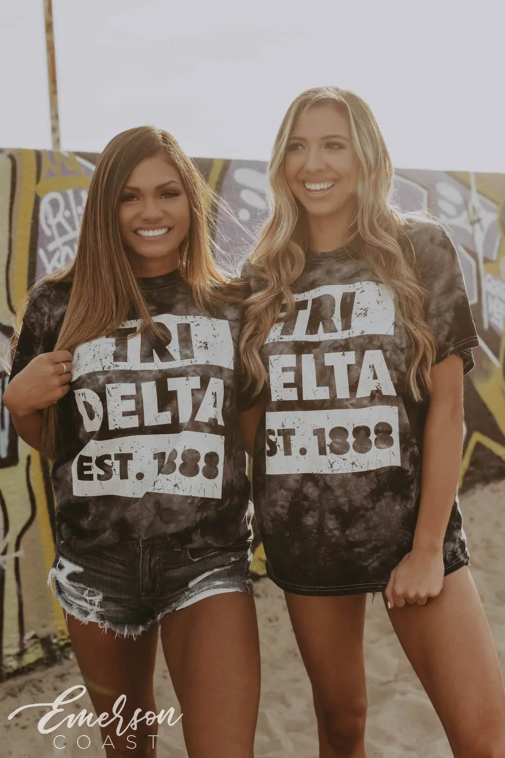 Tri Delta Burn Out Tshirt
