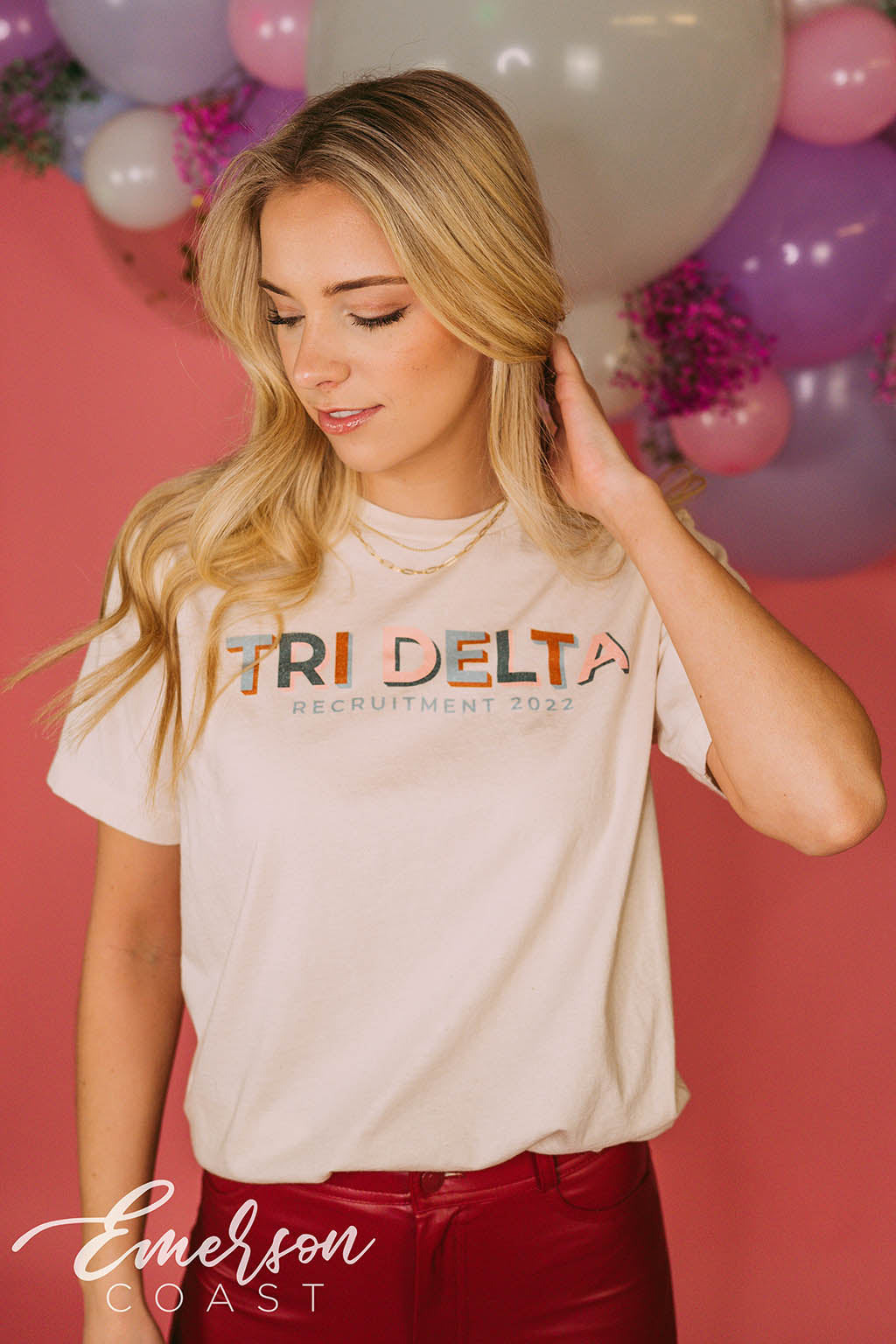 Tri Delta Oatmeal Recruitment Tee