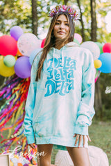 Delta Delta Delta Funky Easy Breeze Hoodie