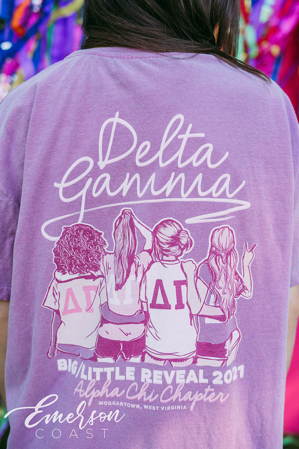 Delta Gamma Big Little Reveal Tee