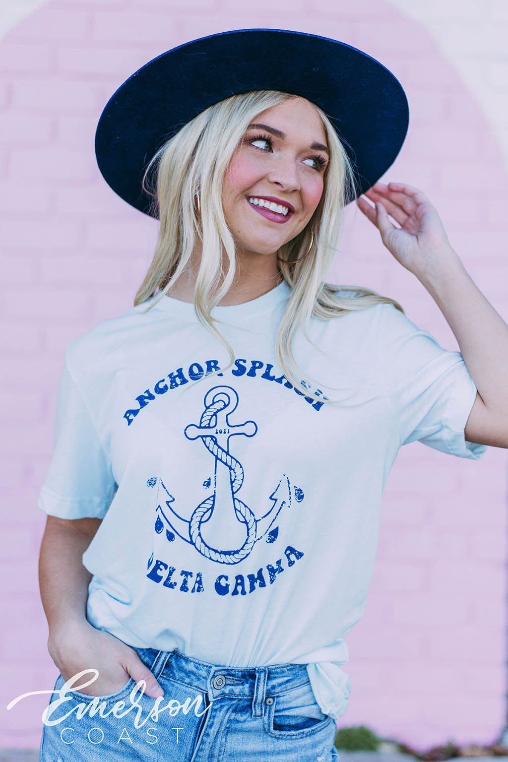 Delta Gamma Anchor Splash Tee
