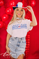 Delta Gamma Bid Day Sweet Home DG American Themed Tee