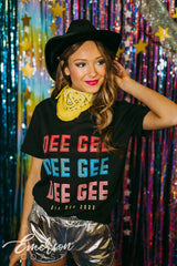 Delta Gamma Arcade Bid Day Notch Tee